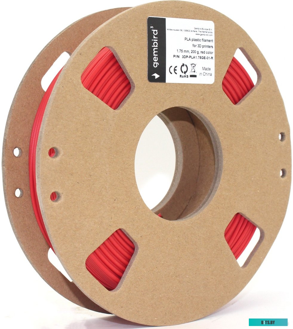 Филамент Gembird 3DP-PLA1.75GE-01-R