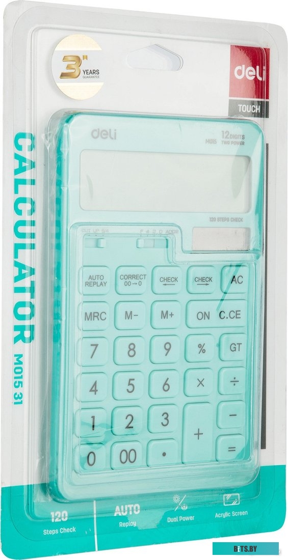 Калькулятор Настольный Deli Touch EM01531