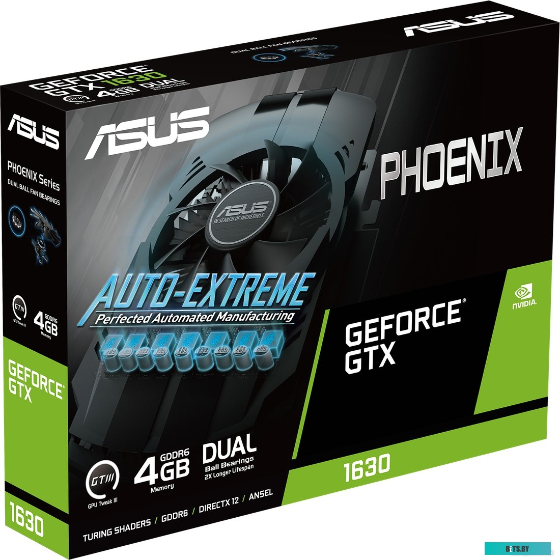 ASUS Phoenix GeForce GTX 1630 4GB GDDR6 EVO PH-GTX1630-4G-EVO