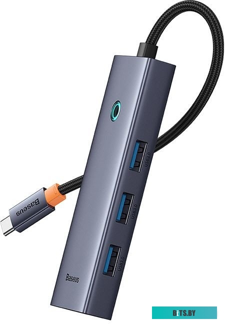 USB-хаб Baseus BS-OH108  Flite Series 4-Port USB-C Hub B0005280A813-03