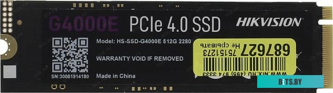 Внутренний твердотельный накопитель Hikvision HS-SSD-G4000E/512G HS-SSD-G4000E/512G