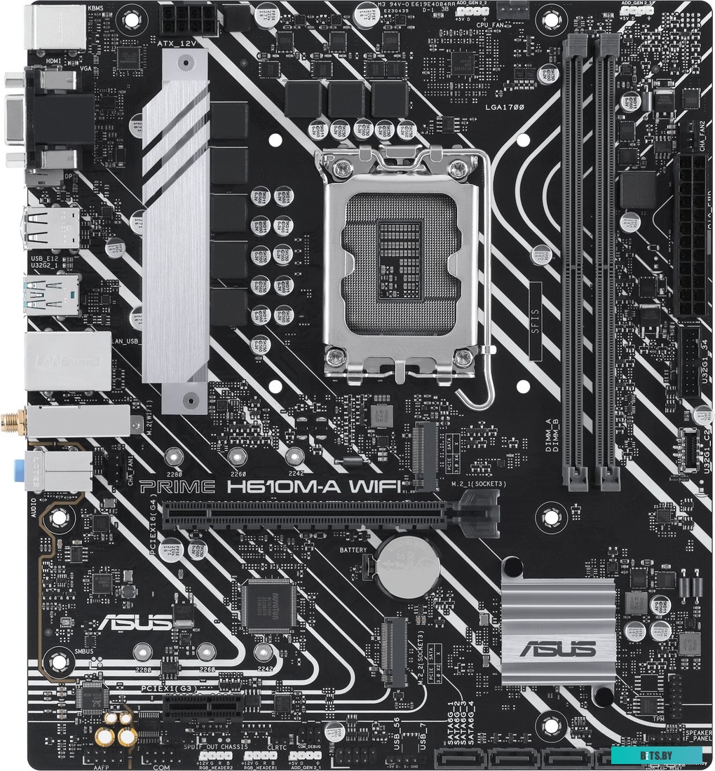Материнская плата ASUS Prime H610M-A WiFi 90MB1G00-M0EAY0