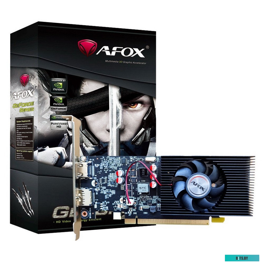 Видеокарта Afox GT1030 2GB GDDR5 64bit LP HDMI DP (AF1030-2048D5L5-V3)