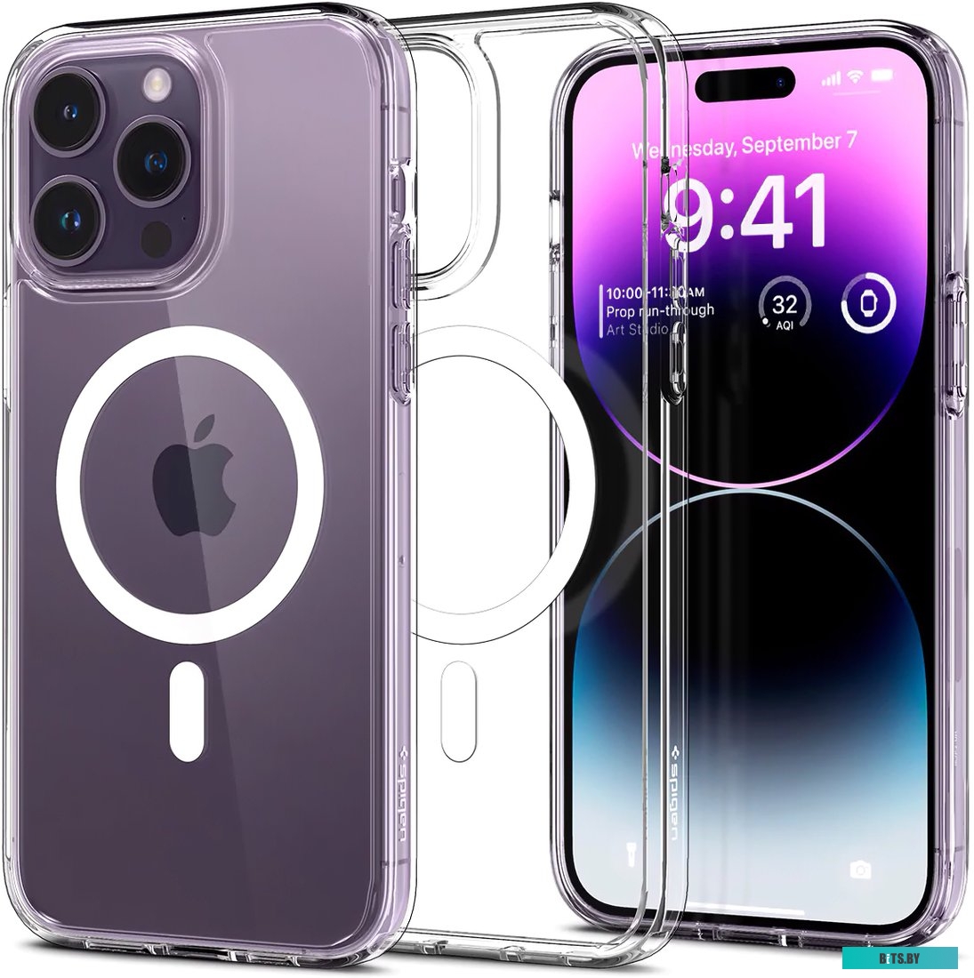 Чехол Spigen Ultra Hybrid MagFit для iPhone 14 Pro Max ACS04825 белый