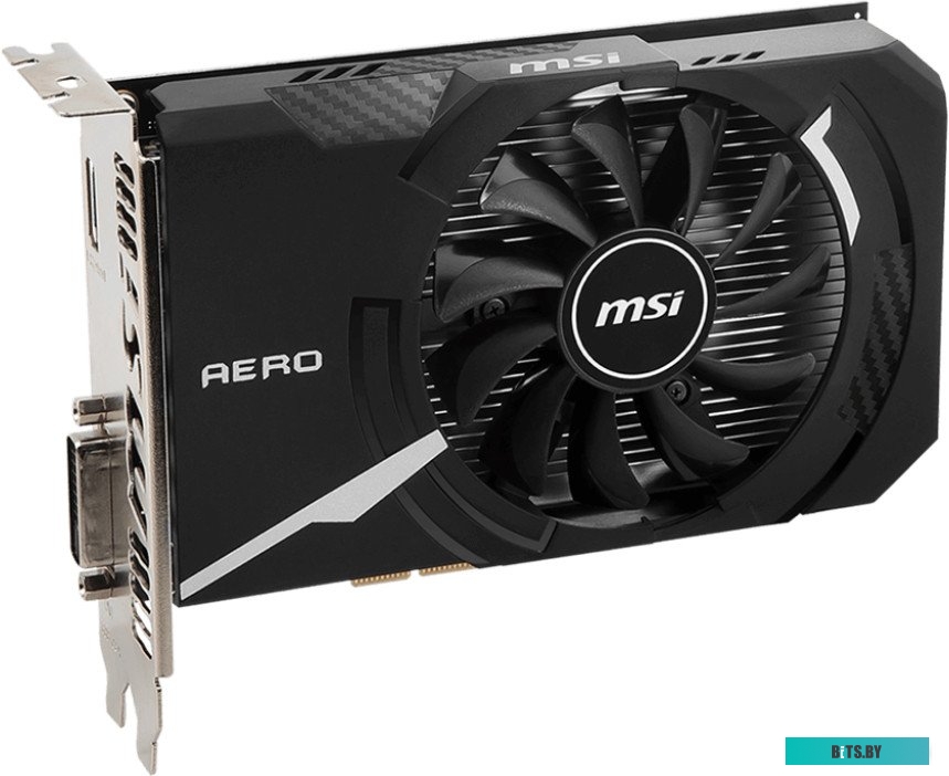 Видеокарта MSI GeForce GT 1030 AERO ITX 4GD4 OC