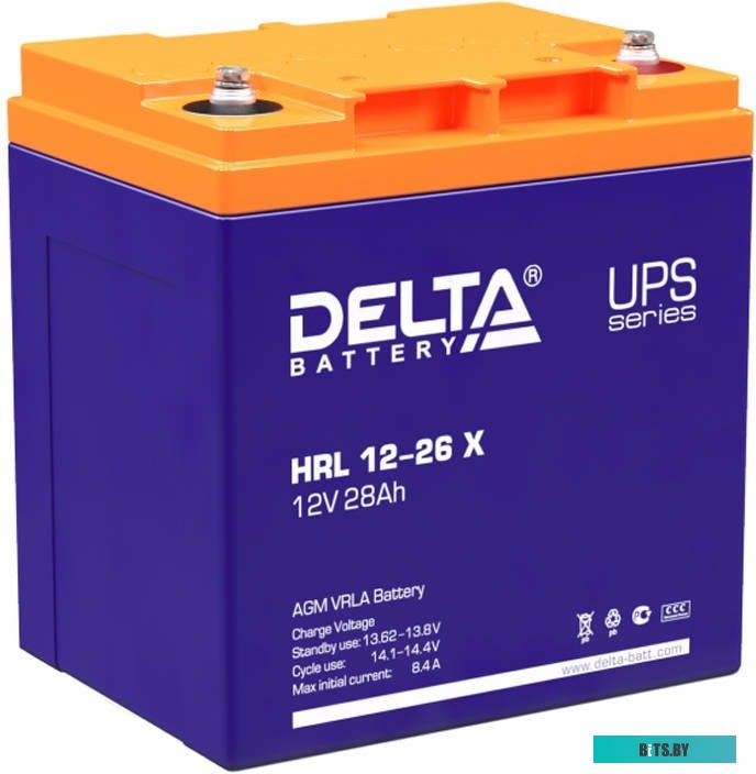 Аккумуляторная батарея Delta HRL 12-26 X HRL 12-26 X