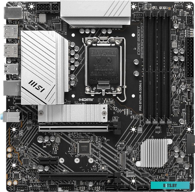 Материнская плата MSI Pro B760M-A DDR4 II