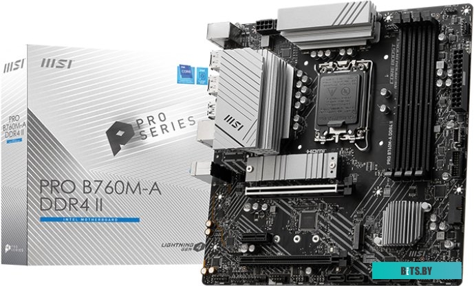 Материнская плата MSI Pro B760M-A DDR4 II