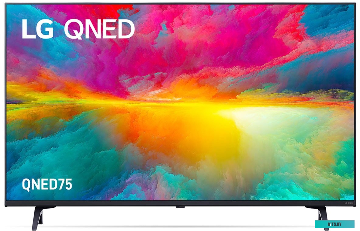 43QNED756RA.ARUB 43" Телевизор LG 43QNED756RA.ARUB, QNED, 4K Ultra HD, черный титан, СМАРТ ТВ, WebOS