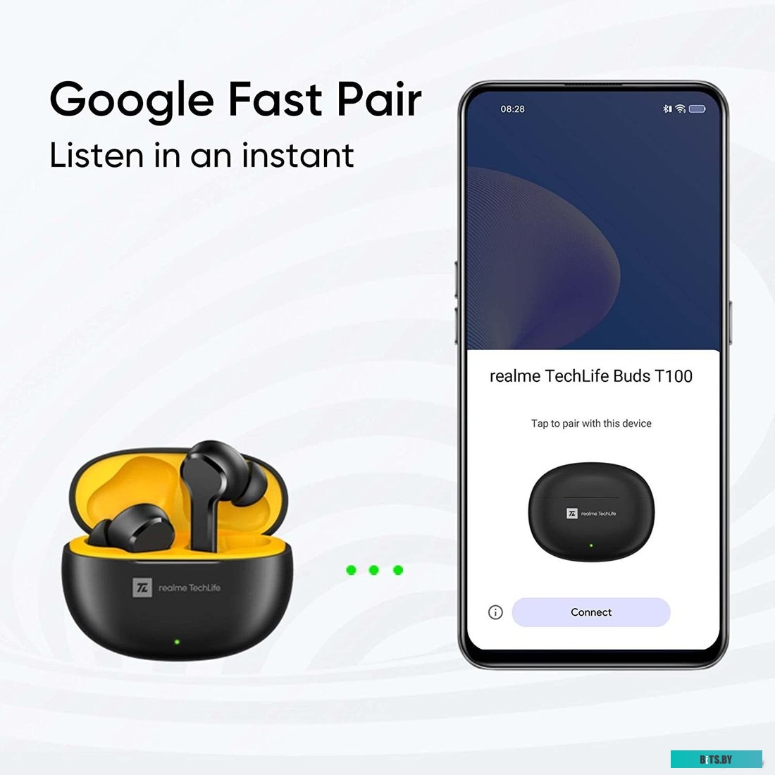 Наушники Realme Buds T100 RMA2109