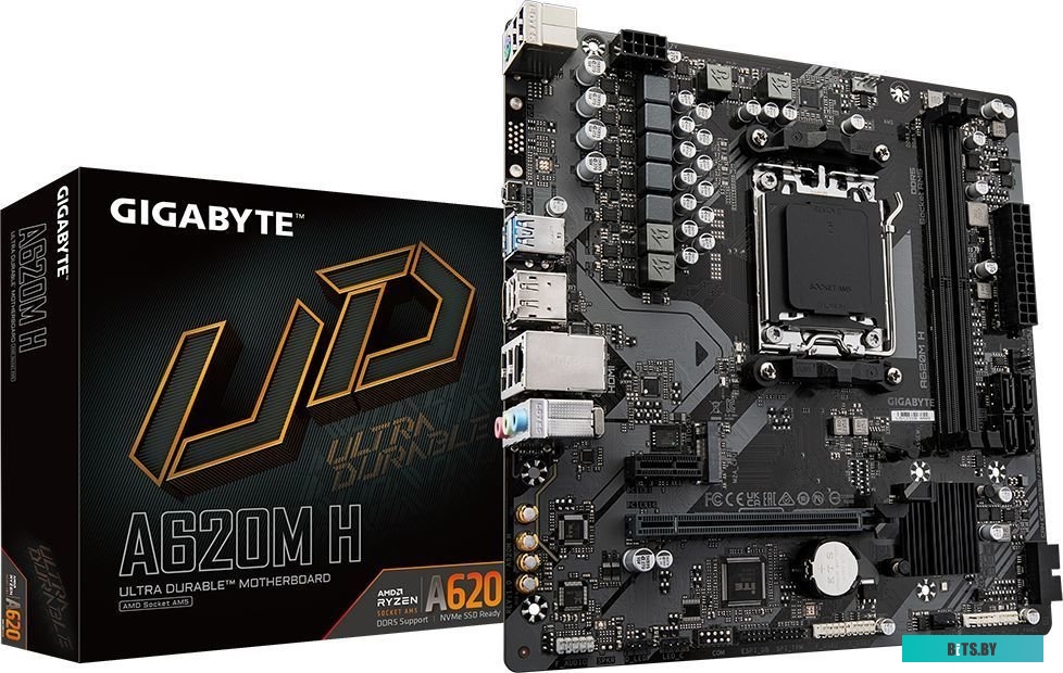 Материнская плата Gigabyte A620M H (rev. 1.0)