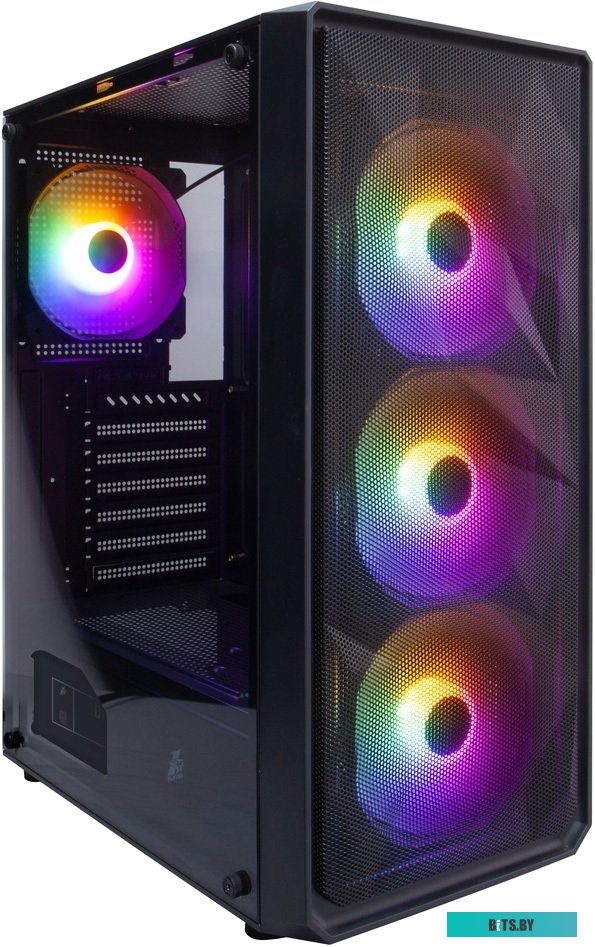 Компьютерный корпус 1stPlayer FD3 FD3-BK-4F1