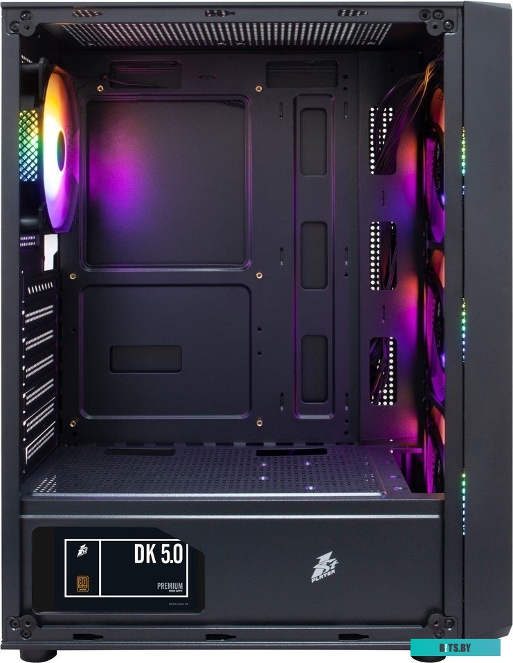Компьютерный корпус 1stPlayer FD3 FD3-BK-4F1