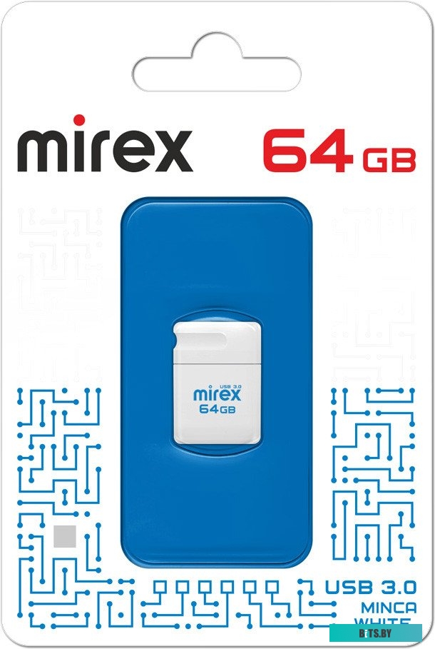 Флеш-накопитель Mirex Color Blade Minca 3.0 64GB 13600-FM3MWT64