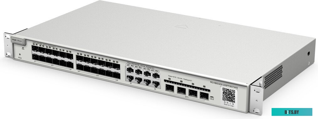 Коммутатор RG-NBS3200-24SFP/8GT4XS, 24-портовый (SFP) гигабитный и 8 комбинированными портами RJ45 управляемый