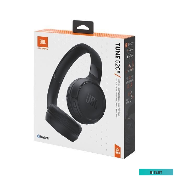 Наушники JBL Tune 520BT (черный)