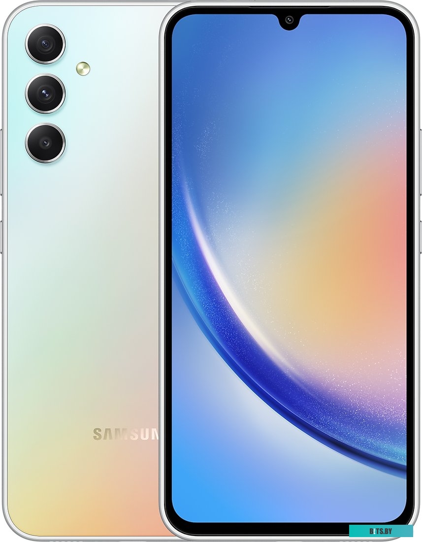 Samsung Galaxy A34 5G SM-A346E/DSN 6GB/128GB (серебристый)