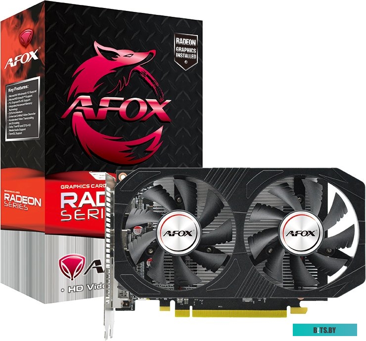 Видеокарта AFOX Radeon RX 550 AFRX550-2048D5H4-V6