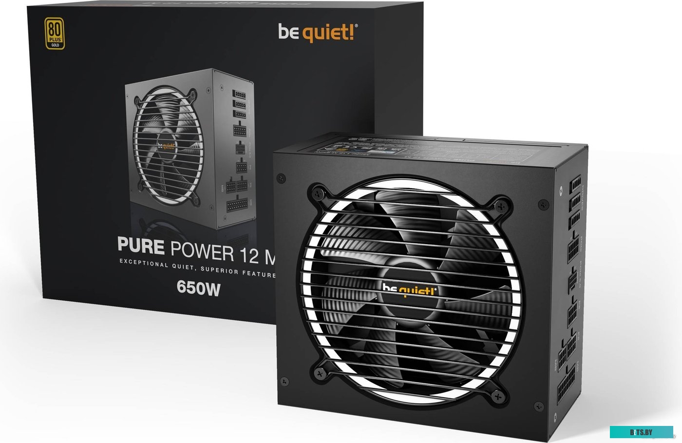 Блок питания be quiet! Pure Power 12 M 650W BN342
