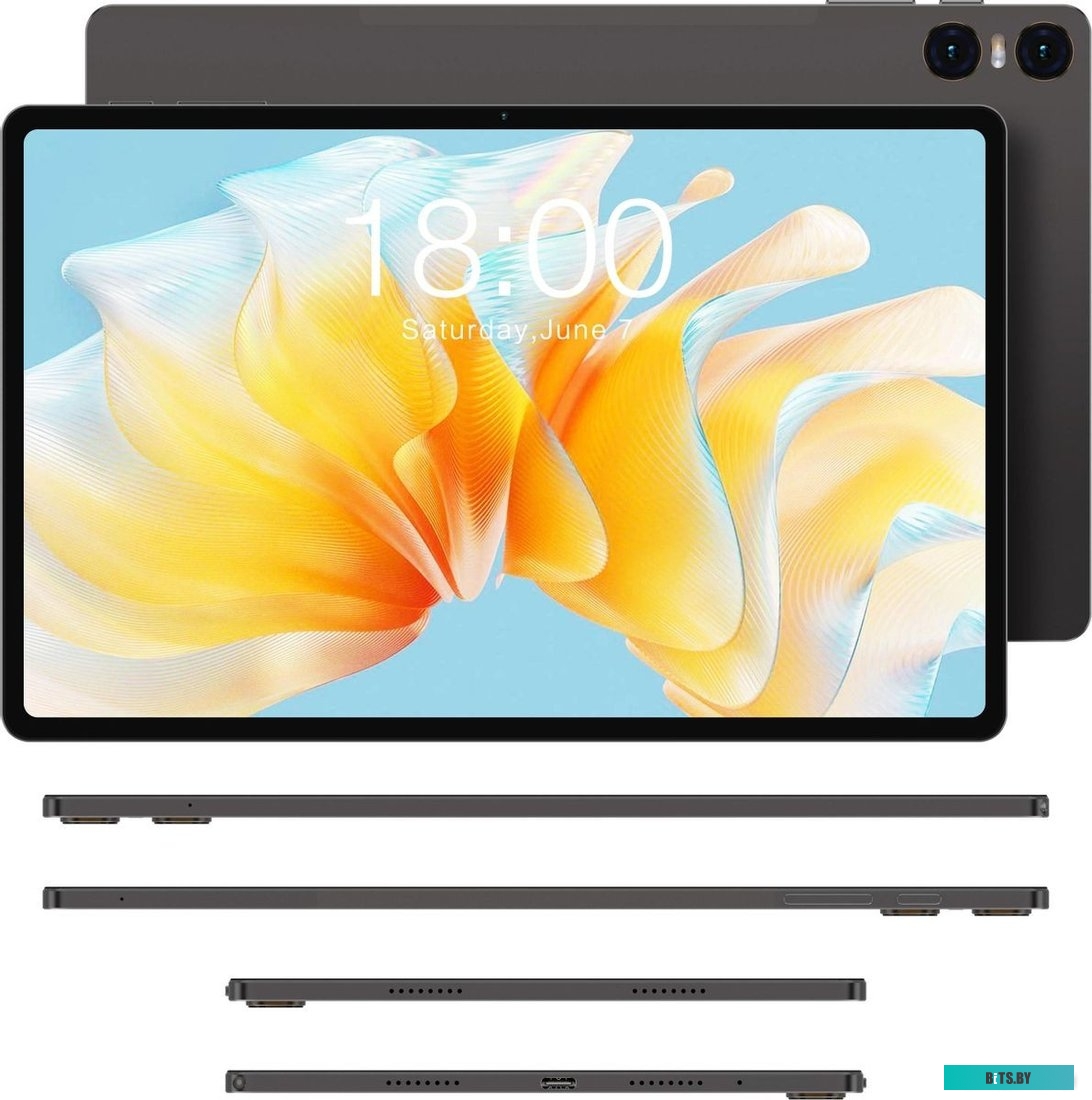 TECLAST T40AIR Планшет Teclast T40 Air Tiger T616 (2.0) 8C RAM8Gb ROM256Gb 10.4" IPS 2000x1200 3G 4G Android 13 серебристый 13Mpix 8Mpix BT GPS W