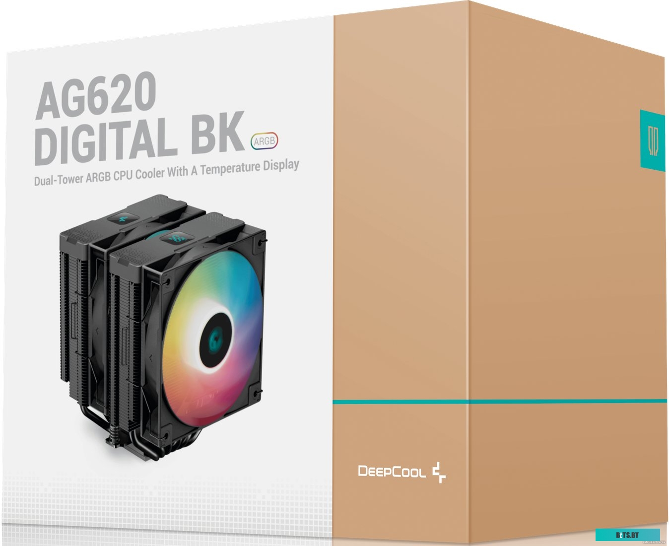 Кулер для процессора DeepCool AG620 Digital BK ARGB R-AG620-BKADMN-G-2