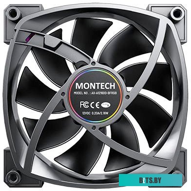 Montech AX120 PWM (черный)