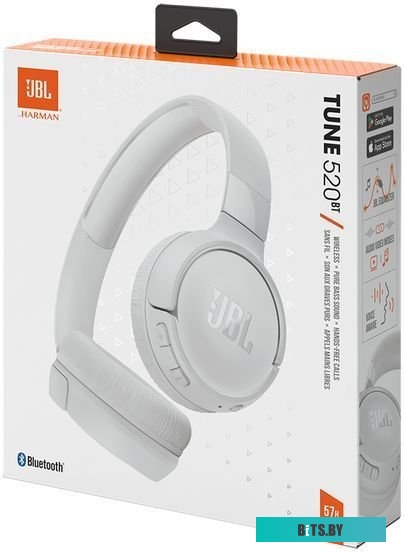 Наушники JBL Tune 520BT (белый)