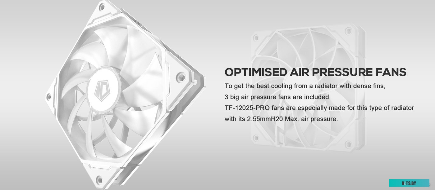 Жидкостное охлаждение для процессора ID-Cooling DashFlow 360 Basic White B0BXWWG5WF