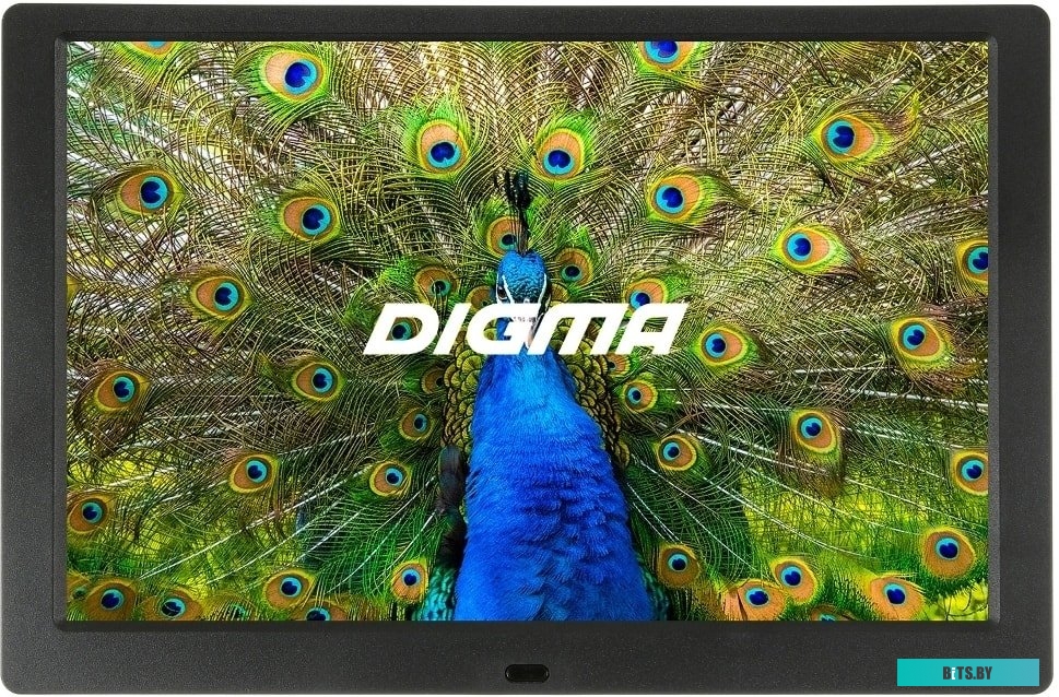 Фоторамка Digma 10.1" PF-1043 IPS 1280x800 черный пластик ПДУ Видео PF1043BK