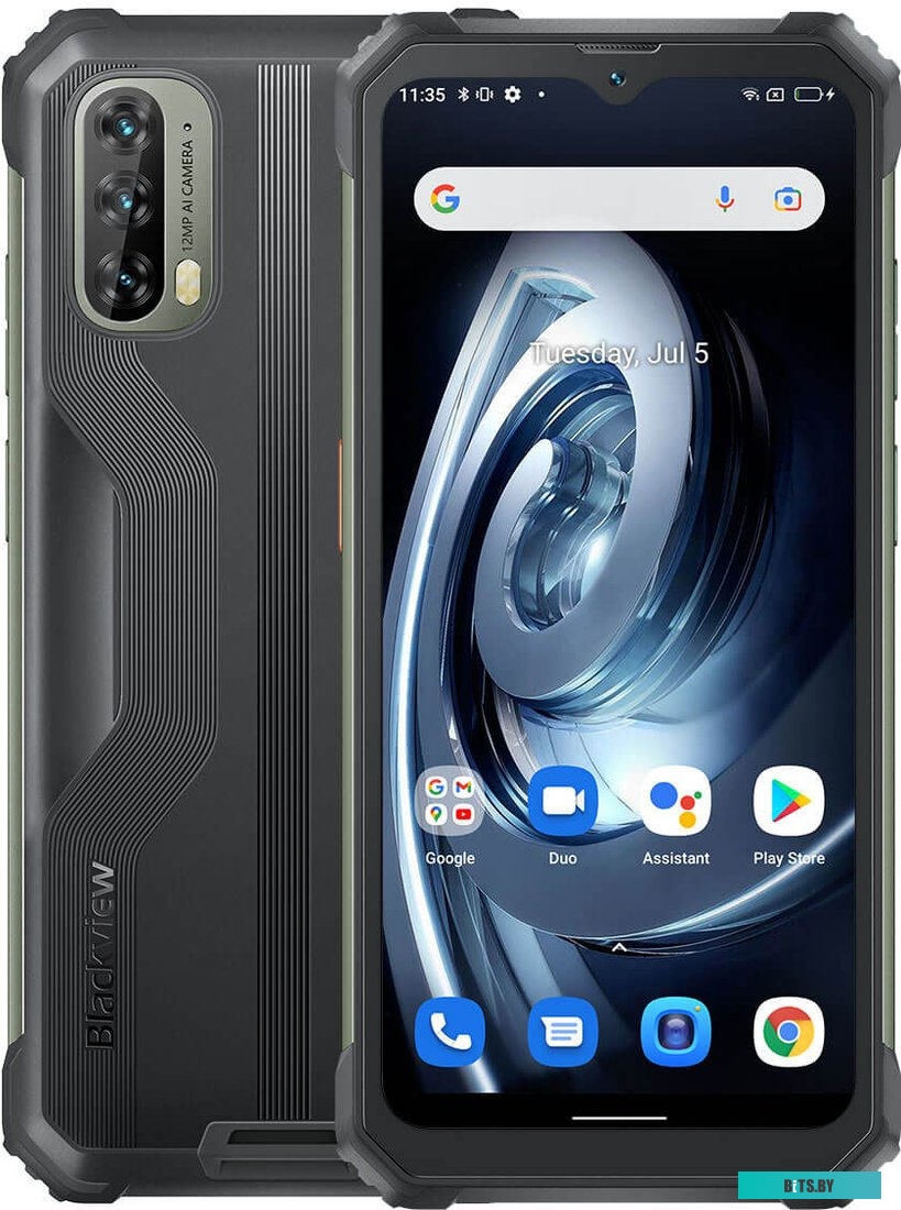 BV7100-6128BLA Смартфон BlackView BV7100 6/128Gb Черный *