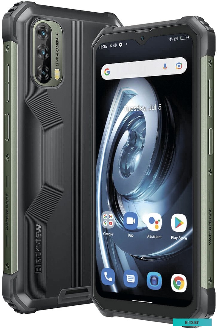 BV7100-6128BLA Смартфон BlackView BV7100 6/128Gb Черный *