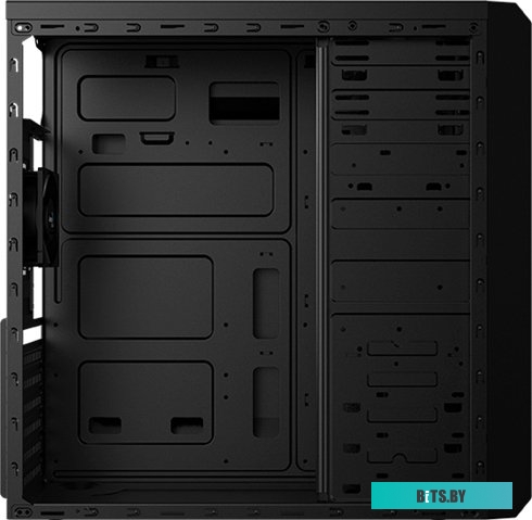 Корпус AeroCool SI-5101 Black ATX, mATX, Mini-ITX, Midi-Tower, без БП, 2xUSB 2.0, USB 3.0, Audio (4713105958782)