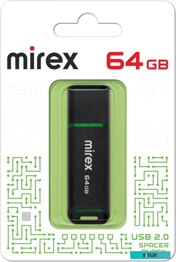 13600-FMUSBK64 Mirex Color Blade Spacer 2.0 64GB 13600-FMUSBK64