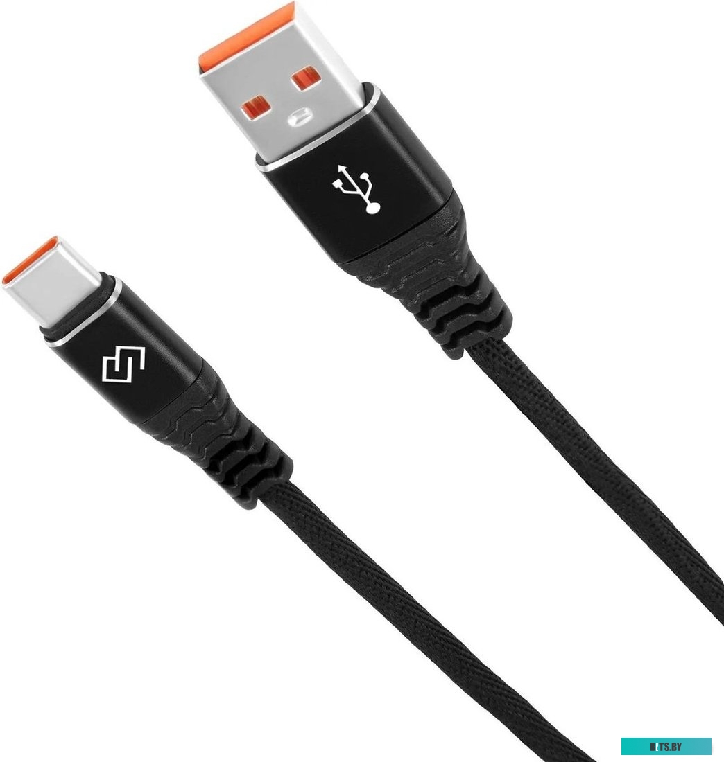 DG-USBA-С-1M-27W Кабель Digma DG-USBA-С-1M-27W USB (m)-USB Type-C (m) 1м черный