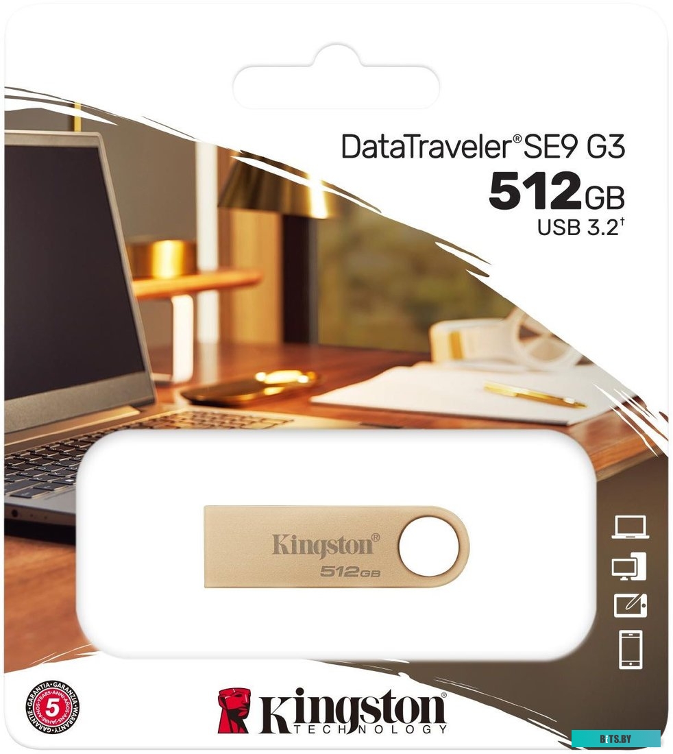 Флеш-драйв Kingston DataTraveler SE9 G3 512GB DTSE9G3/512GB