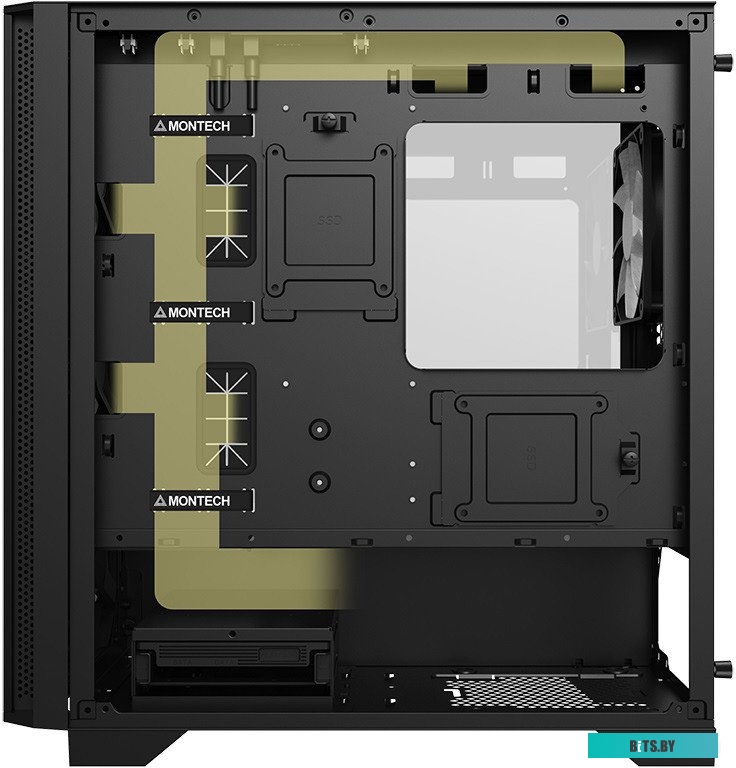 Корпус Montech AIR 100 Lite (черный)