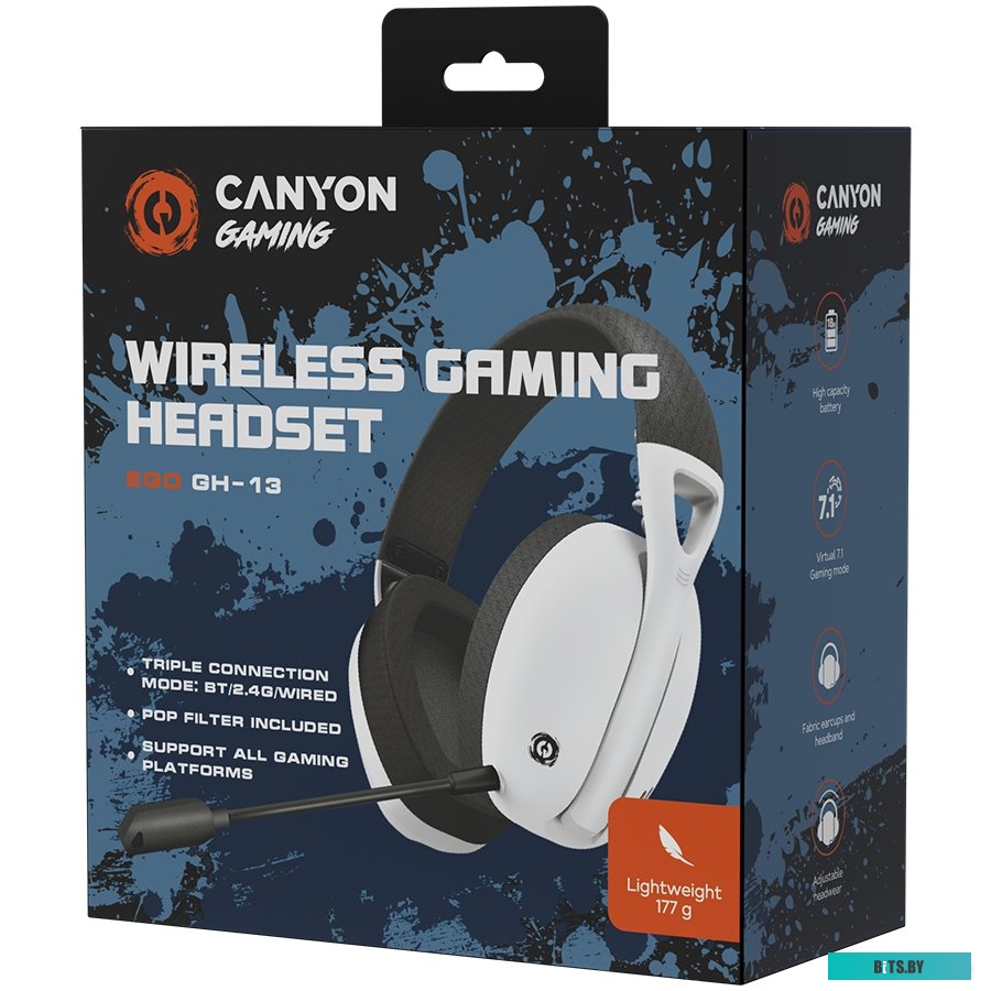 Наушники Canyon Ego GH-13 CND-SGHS13W