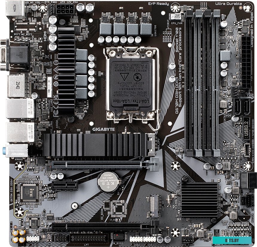 Gigabyte Q670M D3H DDR4 (rev. 1.0)