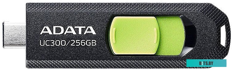 Флеш-накопитель ADATA UC300 256GB ACHO-UC300-256G-RBK/GN