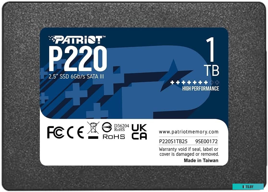 SSD накопитель  Patriot P220 1TB P220S1TB25