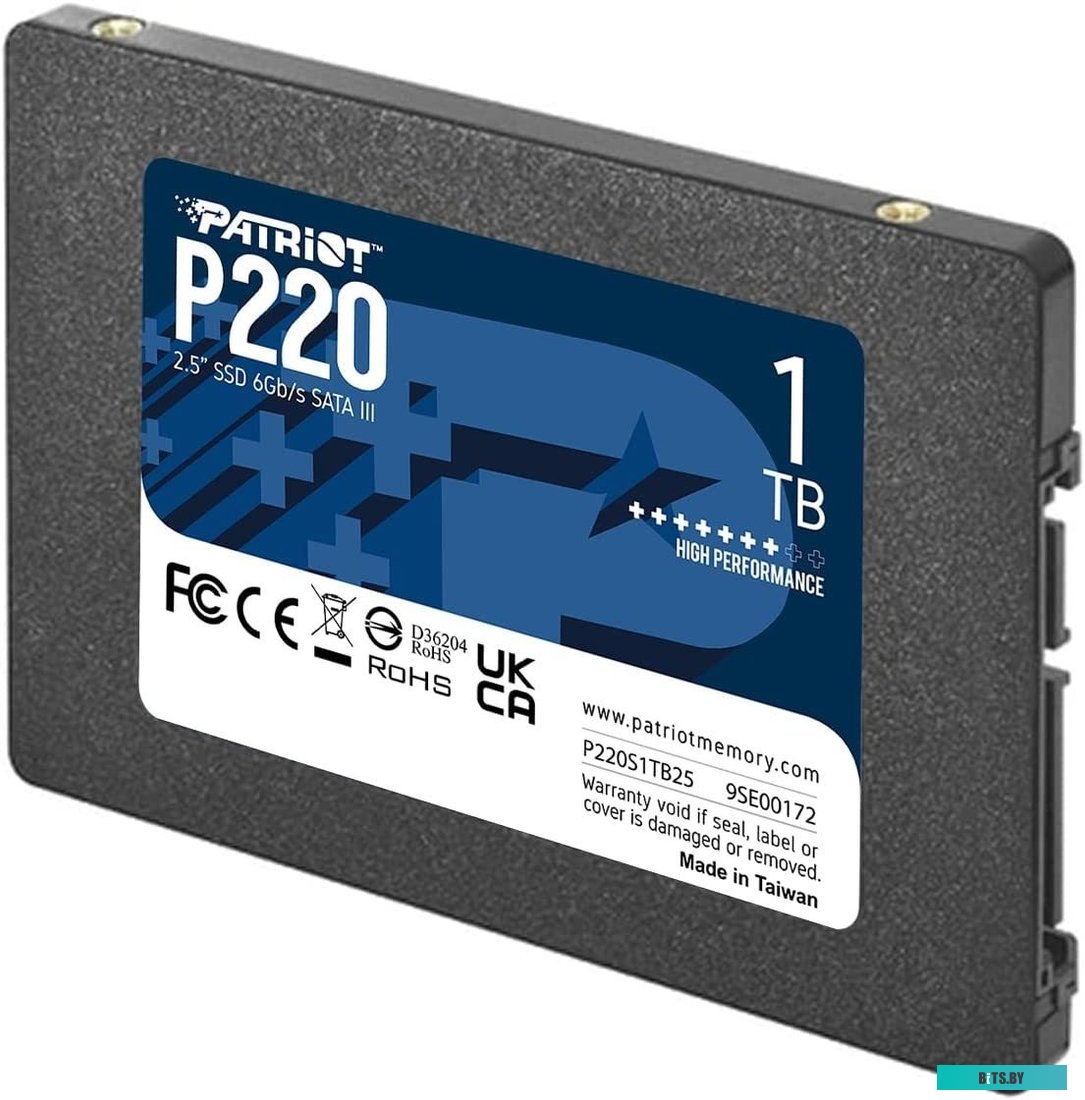 SSD накопитель  Patriot P220 1TB P220S1TB25