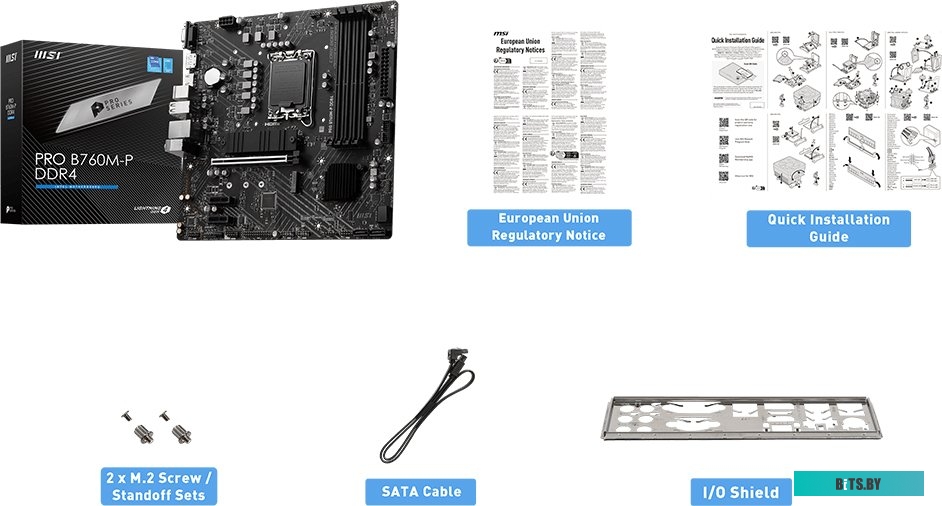 Материнская плата MSI Pro B760M-P DDR4