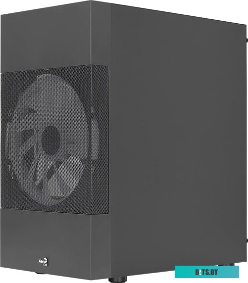 Корпус AeroCool Atomic Lite-G-BK-V2 Black Mini Tower (micro ATX/mini-ITX, без БП, Steel, ABS, HD Audio, USB 3.0x2, 1x120mm, 1x180mm FAN RGB) (47105627