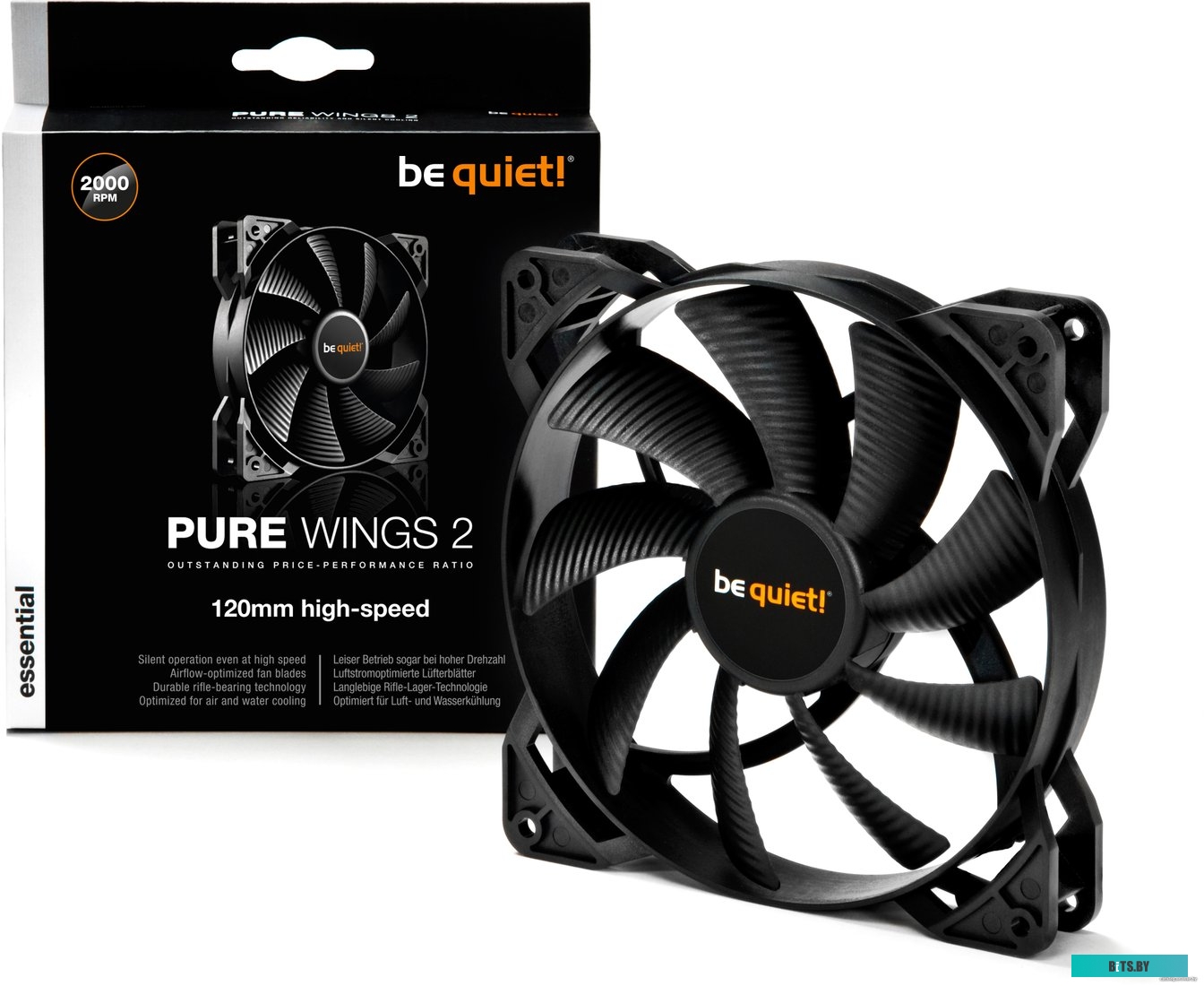 Кулер be quiet! Pure Wings 2 120mm high-speed BL080