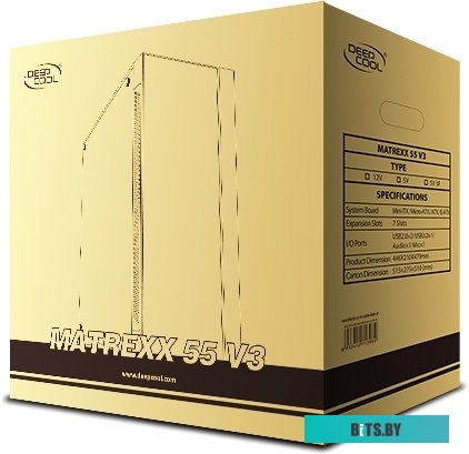 Корпус Deepcool MATREXX 55 V3 ADD-RGB DP-ATX-MATREXX55V3-AR-3F