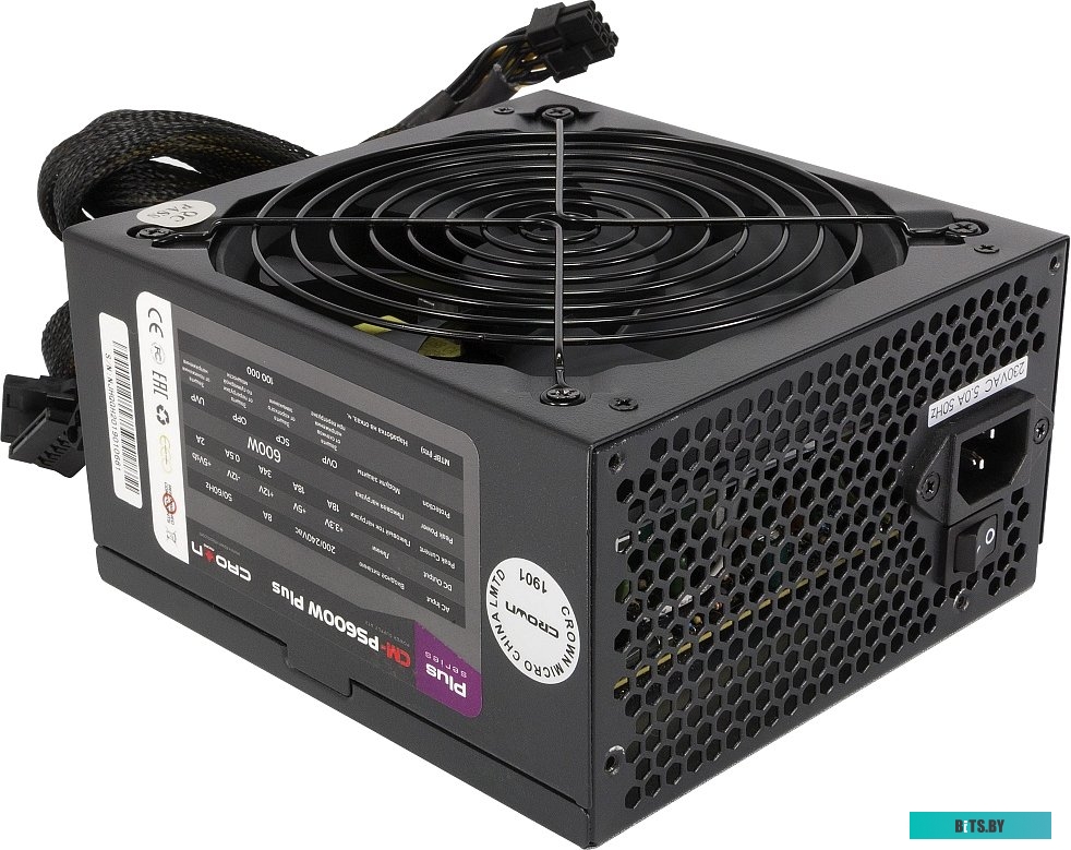 Блок питания CrownMicro CM-PS600W Plus