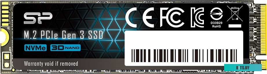 SSD Накопитель Silicon-Power P34A60 256GB SP256GBP34A60M28
