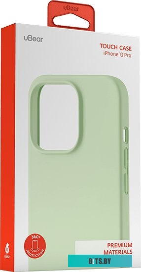 Чехол uBear Touch Case для iPhone 13 Pro светло-зеленый