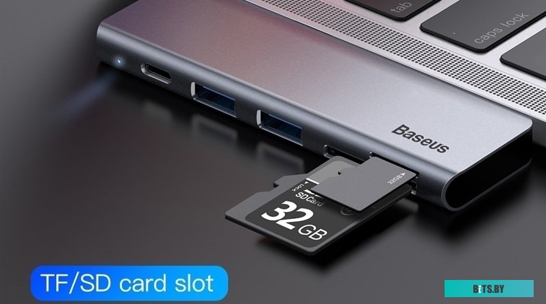 Концентратор USB (Хаб) Baseus CAHUB-K0G