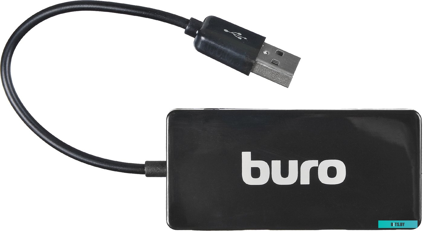 Концентратор USB (Хаб) Buro BU-HUB4-U2.0-Slim
